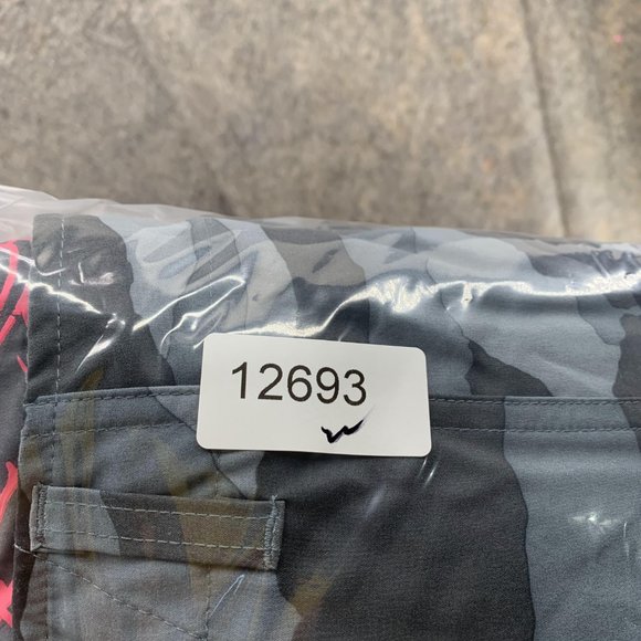 Nike Pants Women Small Ladies Camo Gray Black Pockets Cargo Outdoors Dri Fit VTG - Picture 12 of 12